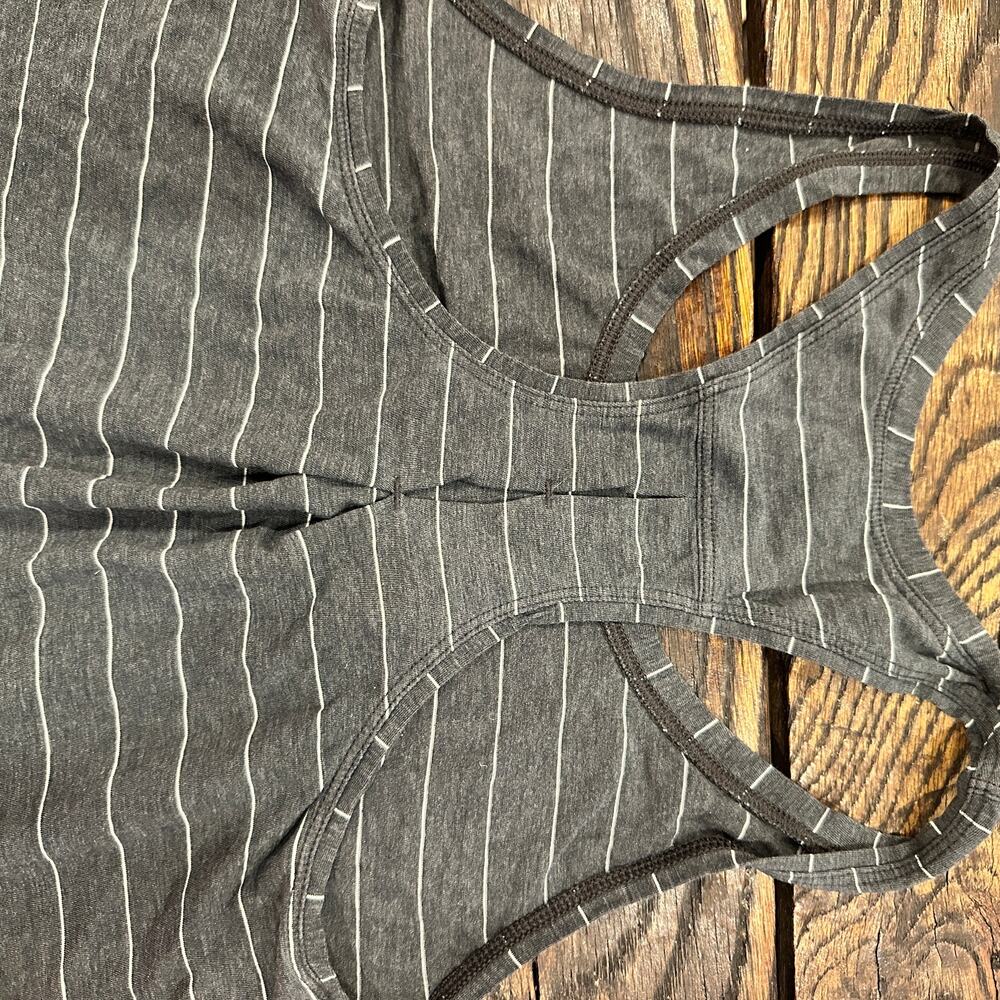 Lululemon Striped Racerback Tank Top No Tag - Picture 5 of 7